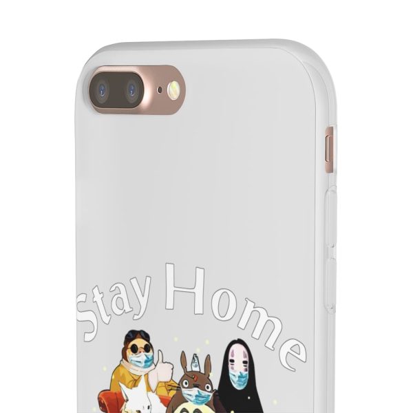 Stay Home and Watch Ghibli Movie iPhone Cases-Accessories, Phone Case