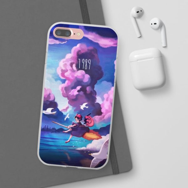 Movie Kiki's Delivery Service - Kiki’s Delivery service 1989 Illustration iPhone Cases-Accessories, Kiki's Delivery Service, Movie Kiki's Delivery Service, Phone Case