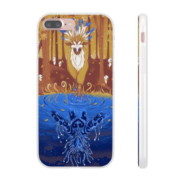 Watch Princess Mononoke - Princess Mononoke Shishigami Day and Night time iPhone Cases-Accessories, Phone Case, princess mononoke, Watch Princess Mononoke