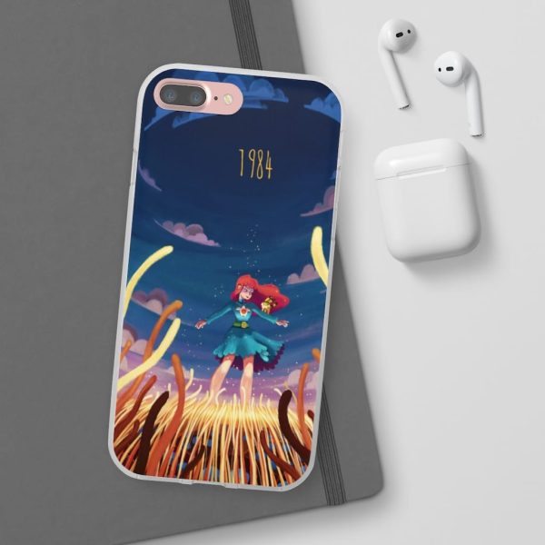 Nausicaa 1984 Illustration iPhone Cases-Accessories, Phone Case