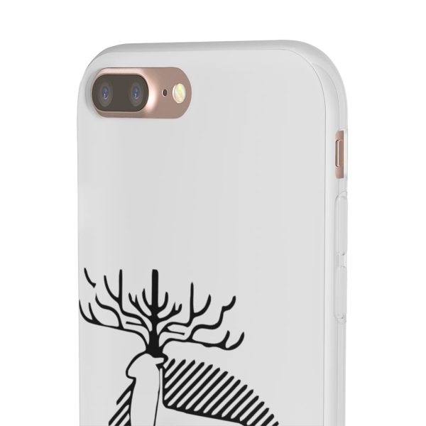 Princess Mononoke Mononoke Hime - Princess Mononoke – Shishigami Line Art iPhone Cases-Accessories, Phone Case, princess mononoke, Princess Mononoke Mononoke Hime