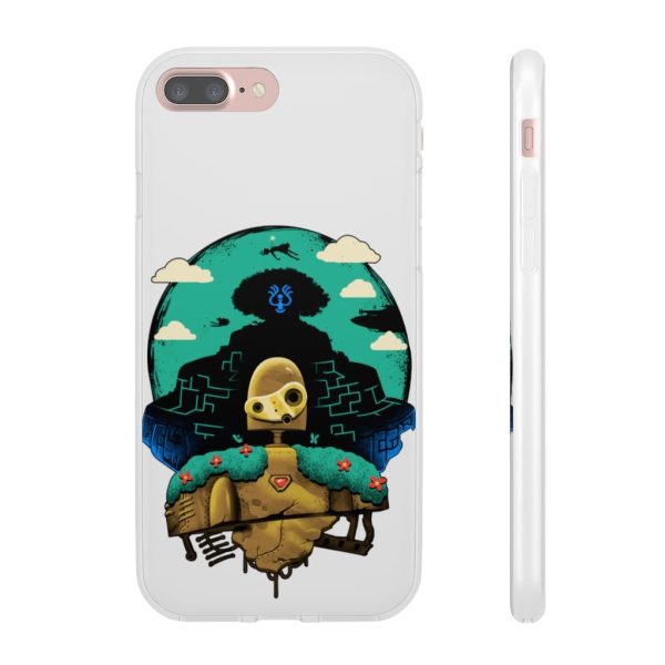 Laputa Castle In The Sky Book - Laputa: Castle in The Sky and Warrior Robot iPhone Cases-Accessories, Laputa Castle In The Sky Book, Laputa: Castle in the Sky, Phone Case