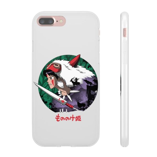 Where To Watch Princess Mononoke - Princess Mononoke’s Journey iPhone Cases-Accessories, Phone Case, princess mononoke, Where To Watch Princess Mononoke