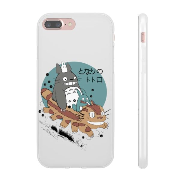 My Totoro - Totoro Riding Catbus iPhone Cases-Accessories, My Neighbor Totoro, My Totoro, Phone Case