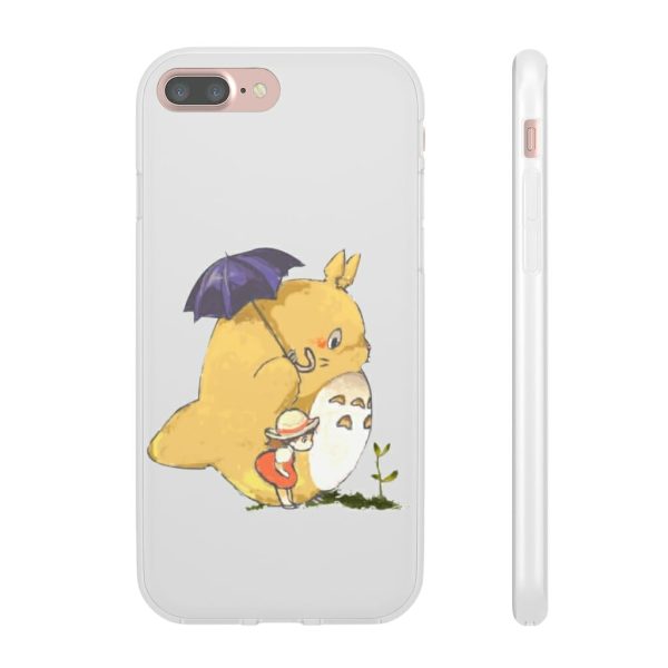 Caballito De Totora Png - Umbrella Totoro and Mei iPhone Cases-Accessories, Caballito De Totora Png, My Neighbor Totoro, Phone Case