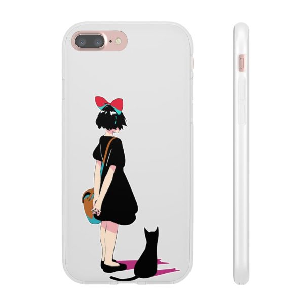 Kiki's Delivery Service Cosplay - Kiki and Jiji Color Art iPhone Cases-Accessories, Kiki's Delivery Service, Kiki's Delivery Service Cosplay, Phone Case