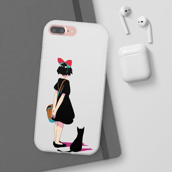 Kiki's Delivery Service Cosplay - Kiki and Jiji Color Art iPhone Cases-Accessories, Kiki's Delivery Service, Kiki's Delivery Service Cosplay, Phone Case