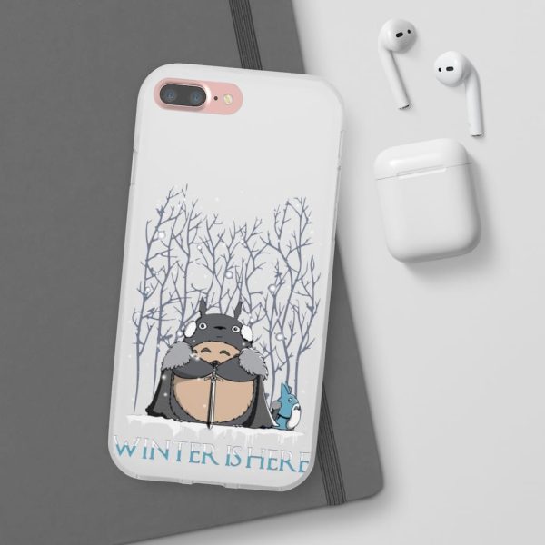 Totoro Poster - Totoro Game of Throne Winter is Here iPhone Cases-Accessories, My Neighbor Totoro, Phone Case, Totoro Poster