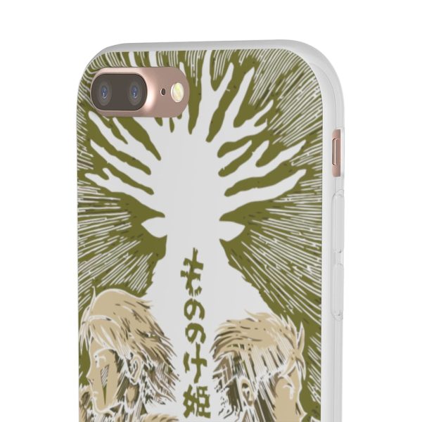 San Princess Mononoke - Princess Mononoke – San and Ashitaka iPhone Cases-Accessories, Phone Case, princess mononoke, San Princess Mononoke