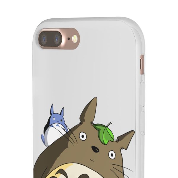 Totoro Plushie - The Curious Totoro iPhone Cases-Accessories, My Neighbor Totoro, Phone Case, Totoro Plushie