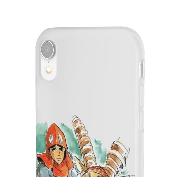 Princess Mononoke Characters - Princess Mononoke – Ashitaka Water Color iPhone Cases-Accessories, Phone Case, princess mononoke, Princess Mononoke Characters