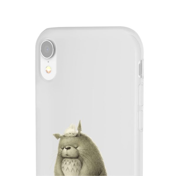 Tom Totoro Concrete Atlantic City - The Fluffy Totoro iPhone Cases-Accessories, My Neighbor Totoro, Phone Case, Tom Totoro Concrete Atlantic City