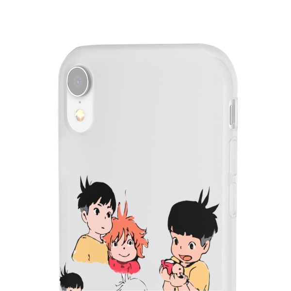 Ponyo Plush - Ponyo and Sosuke Sketch iPhone Cases-Accessories, Phone Case, ponyo, Ponyo Plush