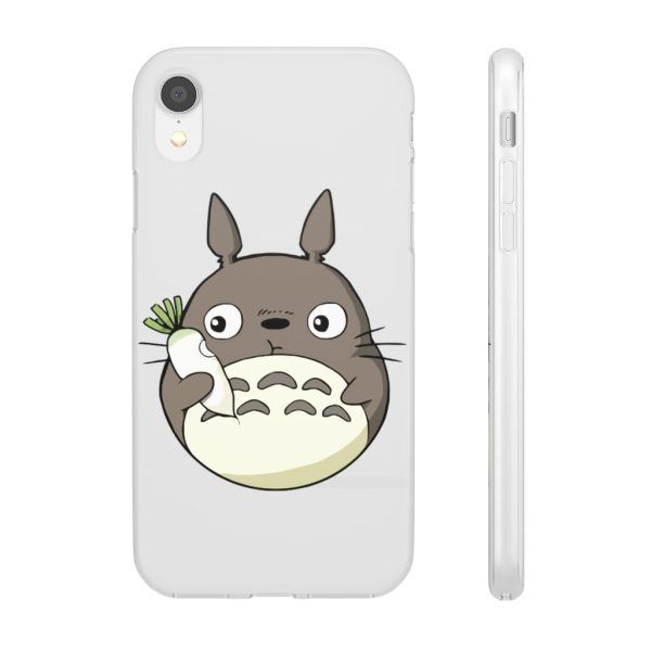 My Neighbor Totoro - Totoro Eating Turnip iPhone Cases-Accessories, My Neighbor Totoro, Phone Case