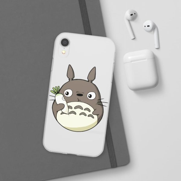 My Neighbor Totoro - Totoro Eating Turnip iPhone Cases-Accessories, My Neighbor Totoro, Phone Case