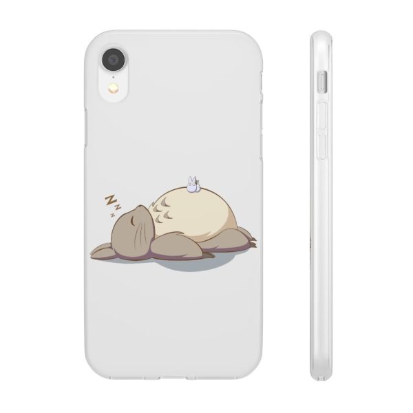 Satsuki Totoro - Sleeping Totoro iPhone Cases-Accessories, My Neighbor Totoro, Phone Case, Satsuki Totoro