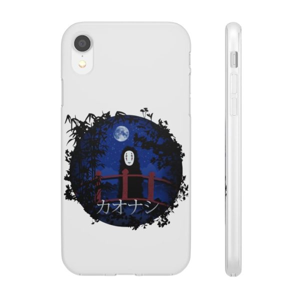 Spirited Away Live' - Spirited Away Kaonashi No Face by the blue Moon iPhone Cases-Accessories, Characters Spirited Away, kaonashi, no face, Phone Case, Spirited Away, Spirited Away Live