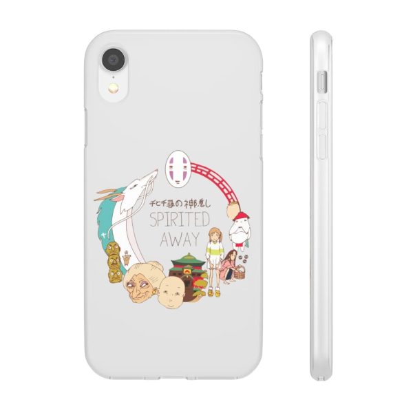 Spirited Away Sen To Chihiro No Kamikakushi - Spirited Away Compilation Characters iPhone Cases-Accessories, Phone Case, Spirited Away, Spirited Away Sen To Chihiro No Kamikakushi