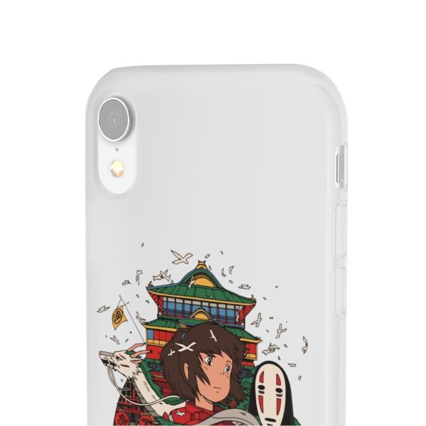 Spirited Away Poster - Spirited Away – Sen and Friends iPhone Cases-Accessories, kaonashi, no face, Phone Case, Spirited Away, Spirited Away Poster