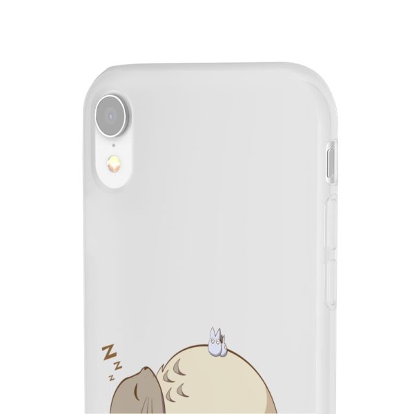 Satsuki Totoro - Sleeping Totoro iPhone Cases-Accessories, My Neighbor Totoro, Phone Case, Satsuki Totoro