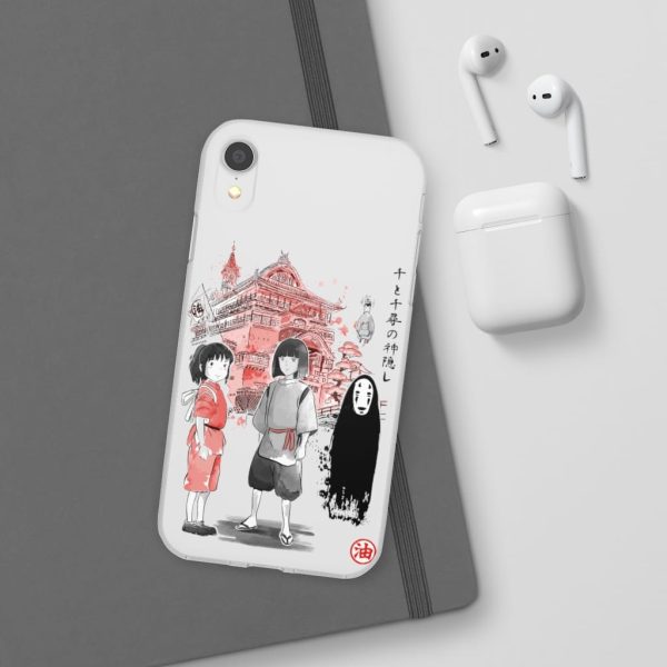 Soot Balls In Spirited Away - Spirited Away – Sen and Friends by the Bathhouse iPhone Cases-Accessories, Phone Case, Soot Balls In Spirited Away, Spirited Away