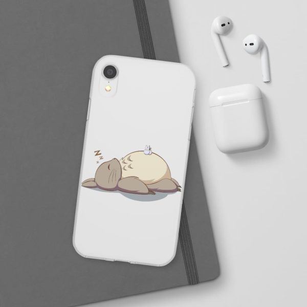 Satsuki Totoro - Sleeping Totoro iPhone Cases-Accessories, My Neighbor Totoro, Phone Case, Satsuki Totoro