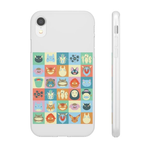 Ghibli Colorful Characters Collection iPhone Cases-Accessories, Phone Case