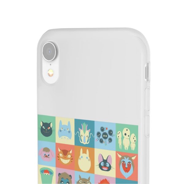 Ghibli Colorful Characters Collection iPhone Cases-Accessories, Phone Case