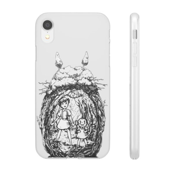 What Animal Is Totoro - My Neighbor Totoro – Mei and Sastuki in the Forest iPhone Cases-Accessories, My Neighbor Totoro, Phone Case, What Animal Is Totoro