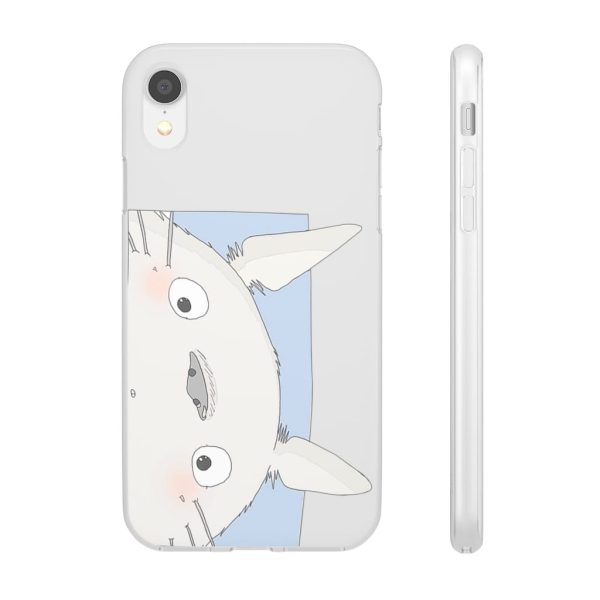 Totoro Catbus - Totoro Cute Face iPhone Cases-Accessories, My Neighbor Totoro, Phone Case, Totoro Catbus