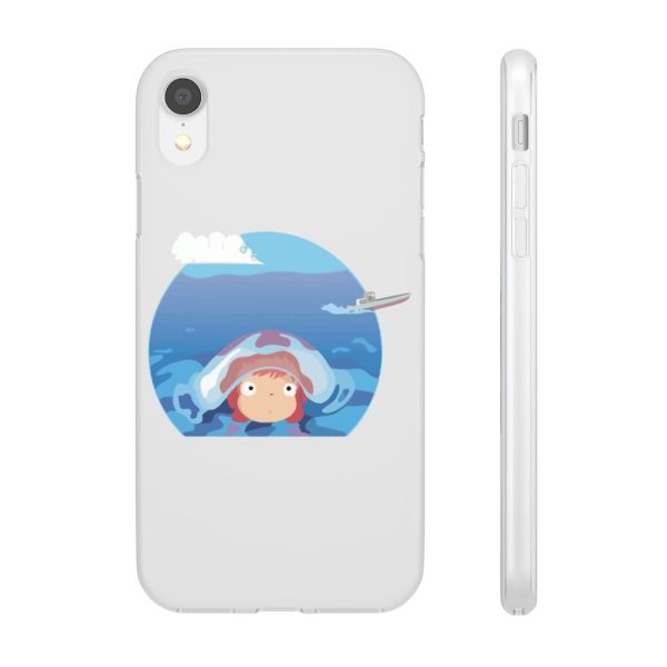 Ponyo Background - Ponyo in her first trip iPhone Cases-Accessories, Phone Case, ponyo, Ponyo Background