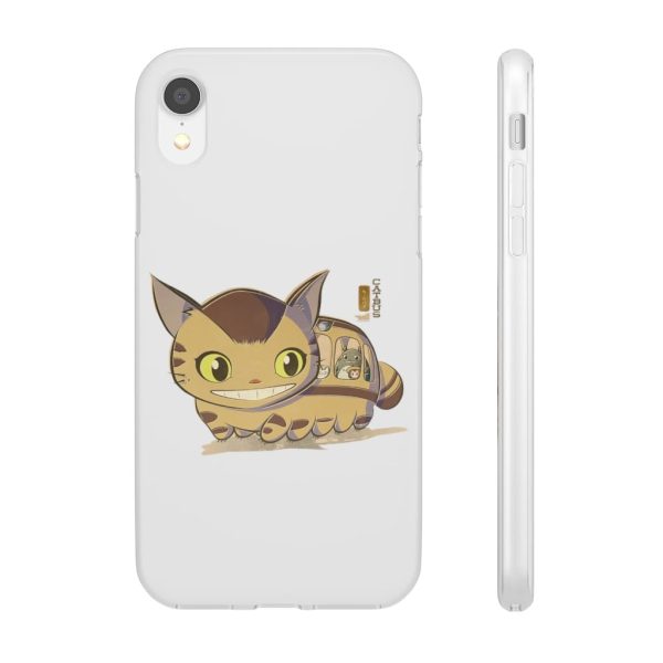 Totoro Plush - My Neighbor Totoro Catbus Chibi iPhone Cases-Accessories, My Neighbor Totoro, Phone Case, Totoro Plush