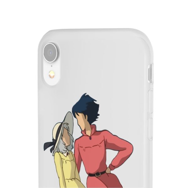 Sheet Music Howl's Moving Castle - Howl’s Moving Castle – Sophie and Howl Gazing at Each other iPhone Cases-Accessories, Howl's Moving Castle, Phone Case, Sheet Music Howl's Moving Castle