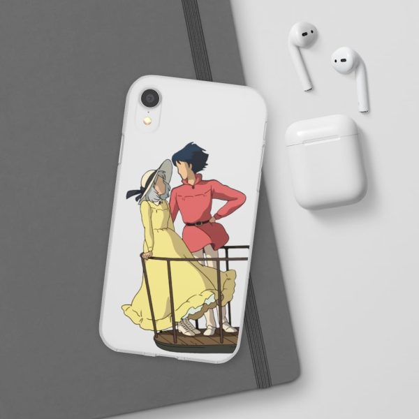 Sheet Music Howl's Moving Castle - Howl’s Moving Castle – Sophie and Howl Gazing at Each other iPhone Cases-Accessories, Howl's Moving Castle, Phone Case, Sheet Music Howl's Moving Castle