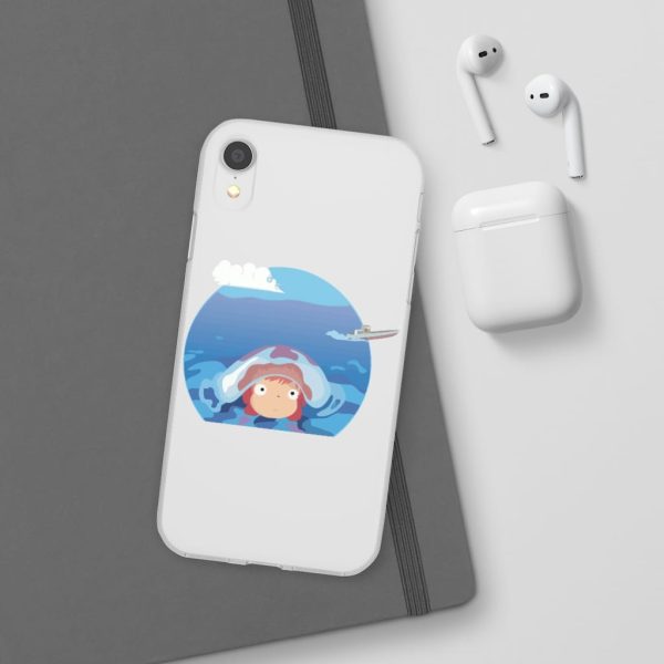 Ponyo Background - Ponyo in her first trip iPhone Cases-Accessories, Phone Case, ponyo, Ponyo Background