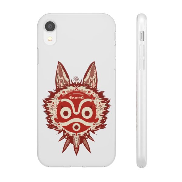 Princess Mononoke Spirits - Princess Mononoke Mask iPhone Cases-Accessories, Phone Case, princess mononoke, Princess Mononoke Spirits