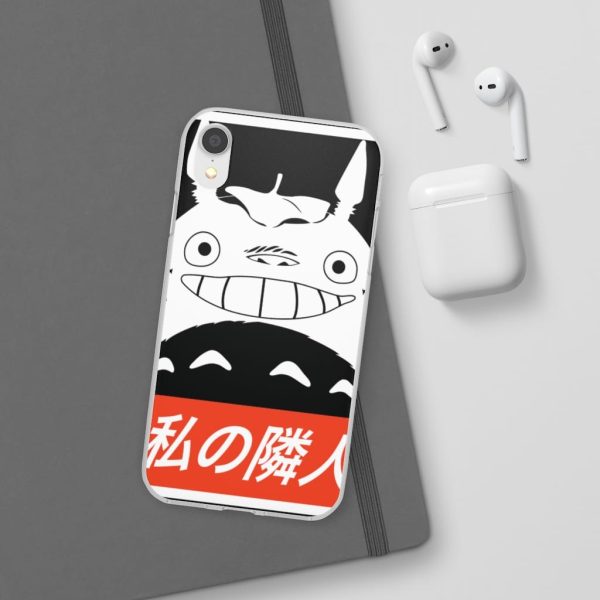 Totoro Japanese Restaurant - Smiling Totoro iPhone Cases-Accessories, My Neighbor Totoro, Phone Case, Totoro Japanese Restaurant