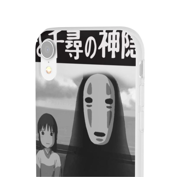 Like Spirited Away - Spirited Away – Chihiro and No Face on the Train iPhone Cases-Accessories, kaonashi, Like Spirited Away, no face, Phone Case, Spirited Away