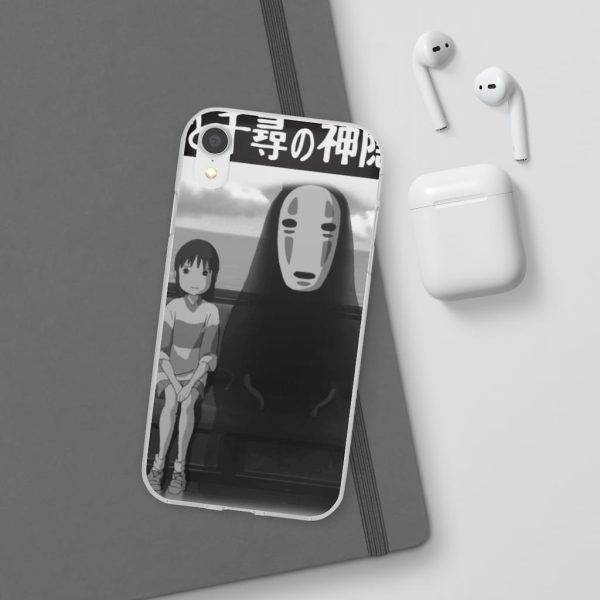 Like Spirited Away - Spirited Away – Chihiro and No Face on the Train iPhone Cases-Accessories, kaonashi, Like Spirited Away, no face, Phone Case, Spirited Away