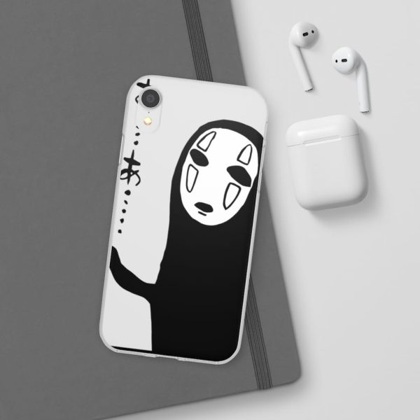 Spirited Away Frog - Spirited Away No Face Kaonashi Whispering iPhone Cases-Accessories, kaonashi, no face, Phone Case, Spirited Away, Spirited Away Frog