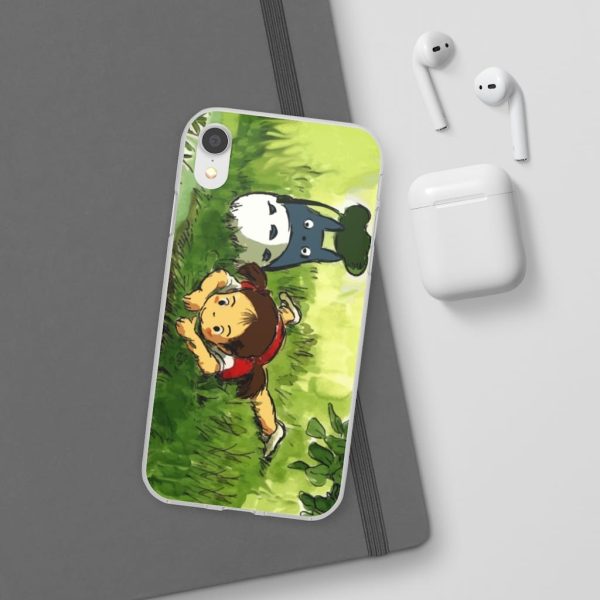 Studio Ghibli Totoro Movie - My Neighbor Totoro – Playing Mei iPhone Cases-Accessories, My Neighbor Totoro, Phone Case, Studio Ghibli Totoro Movie