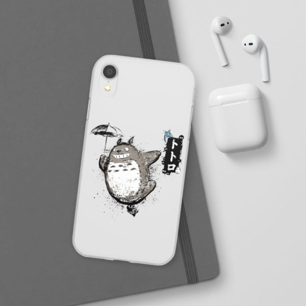 My Neighbor Totoro Wallpaper - Spinning Totoro iPhone Cases-Accessories, My Neighbor Totoro, My Neighbor Totoro Wallpaper, Phone Case