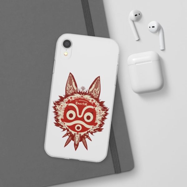 Princess Mononoke Spirits - Princess Mononoke Mask iPhone Cases-Accessories, Phone Case, princess mononoke, Princess Mononoke Spirits