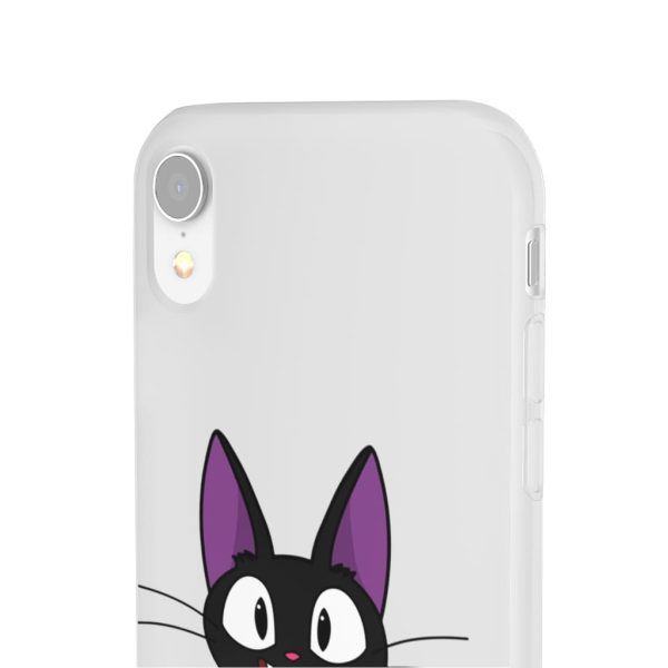 Figures Set Ghibli Ga Ippai Yubin Ningyou Kiki's Delivery Service - Jiji in the Cat Cup iPhone Cases-Accessories, Figures Set Ghibli Ga Ippai Yubin Ningyou Kiki's Delivery Service, Kiki's Delivery Service, Phone Case