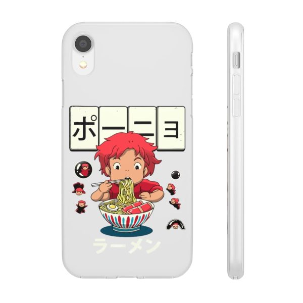 Ponyo - Ponyo very first Ramen iPhone Cases-Accessories, Phone Case, ponyo