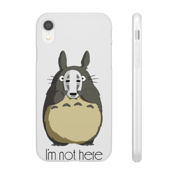 Studio Ghibli My Neighbor Totoro - Totoro I’m Not Here iPhone Cases-Accessories, My Neighbor Totoro, Phone Case, Studio Ghibli My Neighbor Totoro