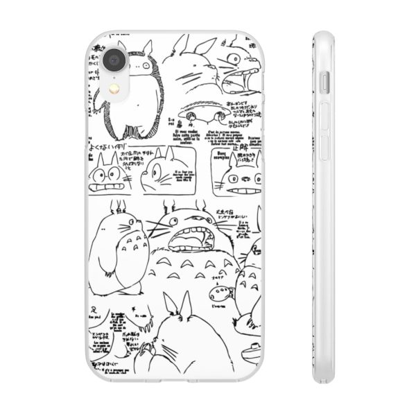 Mi Vecino Totoro - Totoro Original Character Sketch iPhone Cases-Accessories, Mi Vecino Totoro, My Neighbor Totoro, Phone Case