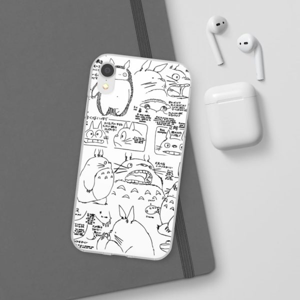 Mi Vecino Totoro - Totoro Original Character Sketch iPhone Cases-Accessories, Mi Vecino Totoro, My Neighbor Totoro, Phone Case