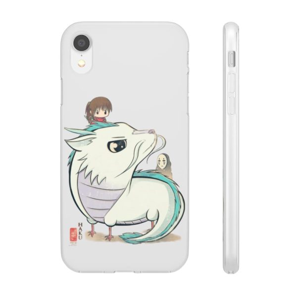 Haku Spirited Away - Spirited Aways Chibi iPhone Cases-Accessories, Haku Spirited Away, Kamaji Spirited Away, Phone Case, Spirited Away, Spirited Away English Cast