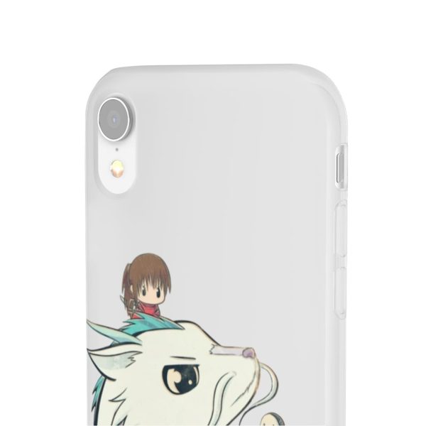 Haku Spirited Away - Spirited Aways Chibi iPhone Cases-Accessories, Haku Spirited Away, Kamaji Spirited Away, Phone Case, Spirited Away, Spirited Away English Cast